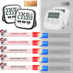 AyayaBoss 2-Pack Magnetic Kitchen Timers - Image 2