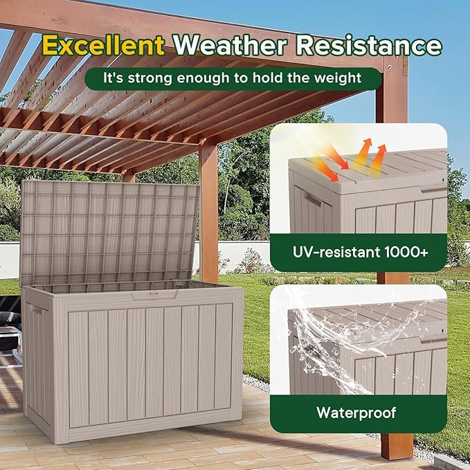 Yardgrace 45 Gallon Patio Storage Box - Image 7