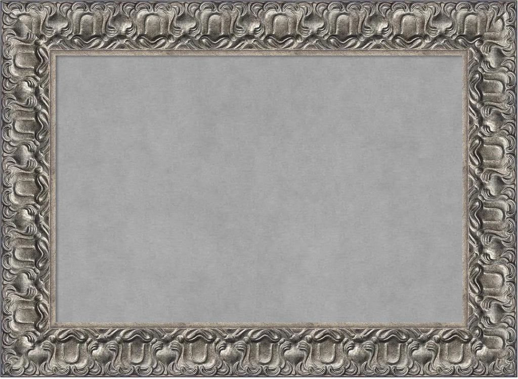 Amanti Art Silver Framed Magnetic Board 22x30 Medium Vision Board