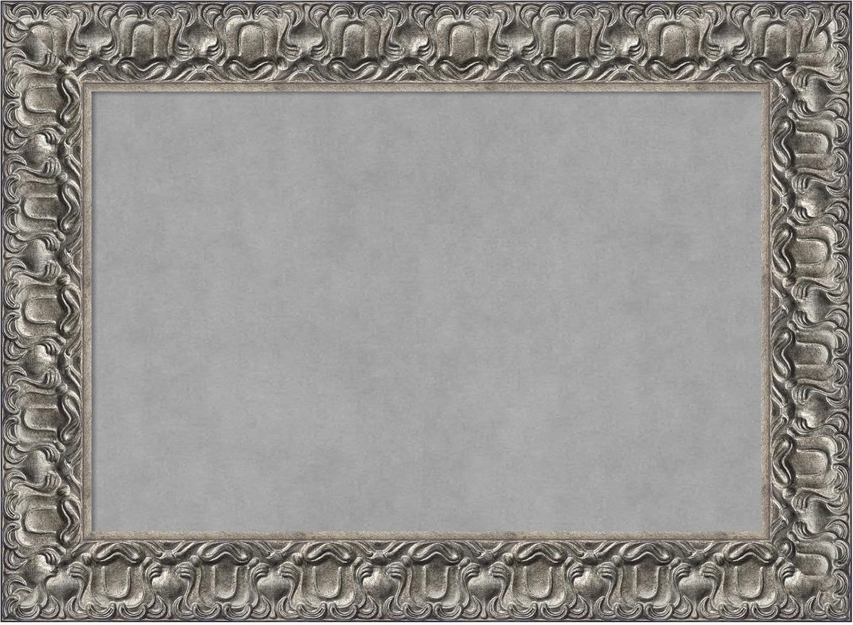 Amanti Art Silver Framed Magnetic Board 22x30 Medium Vision Board