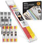 Nicpro 60 PCS Carpenter Pencil Refills by Nicpro