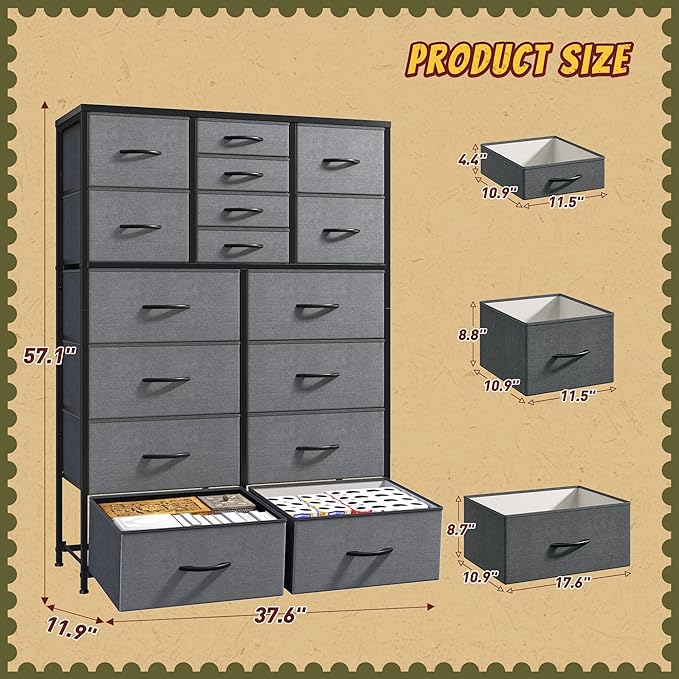 Romorgniz 57“H Dresser for Bedroom - Image 3