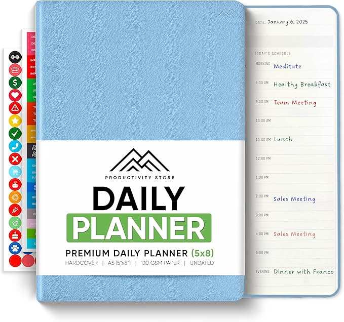 Daily Planner 2026 by PRODUCTIVITYSTORE