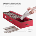 ZOBER Underbed Christmas Ornament Storage Box - Image 4