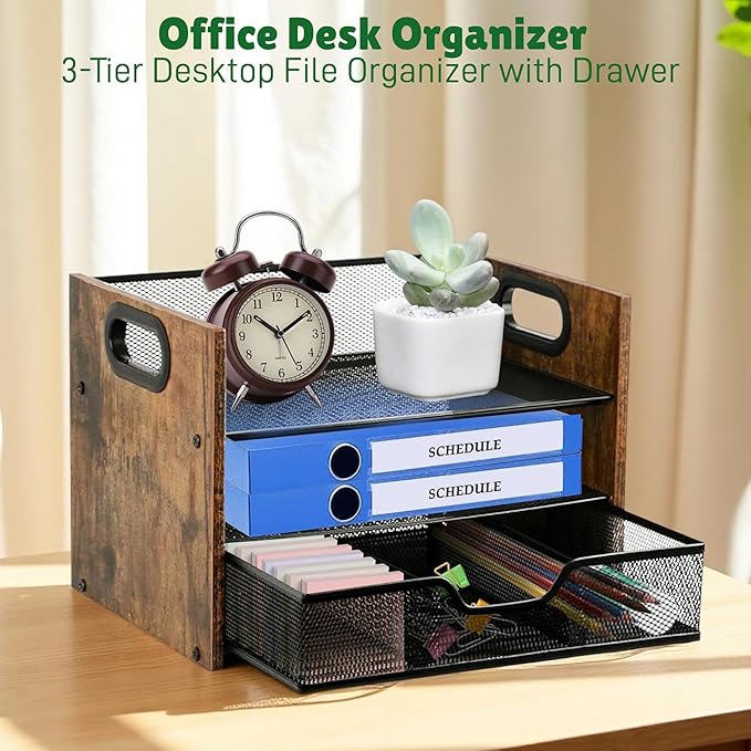 Wood Desk Organizer - Image 7