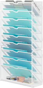 Lavatino 10-Tier Hanging Wall File Folders Organizer by Lavatino