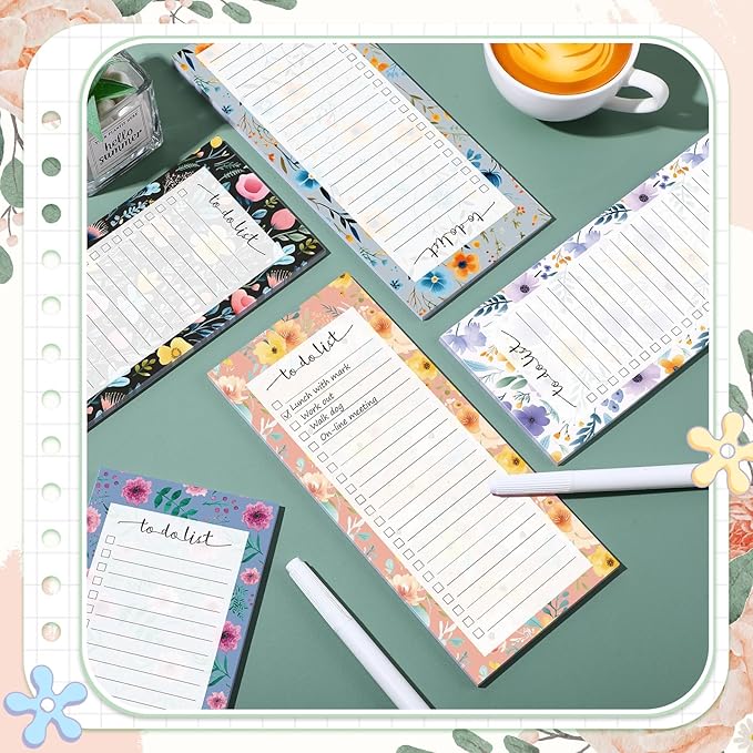 Censen 10 Pack 500 Sheets To Do List Notes Daily Checklist Notepads - Image 6