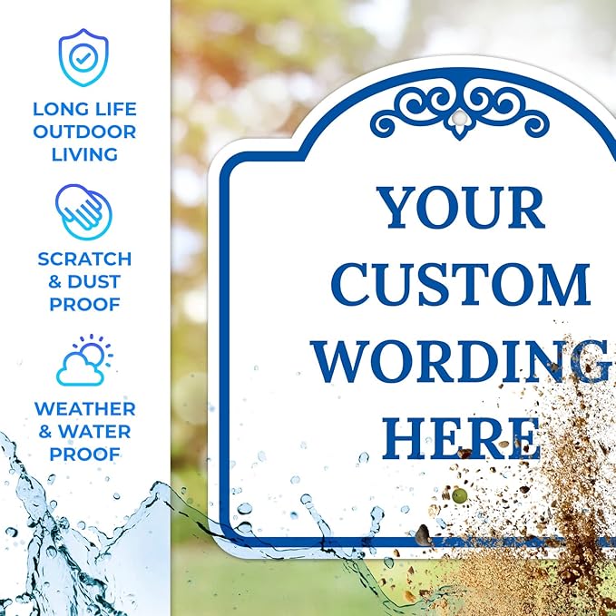 Custom Decorative Sign, Personalized Metal Sign - Image 8