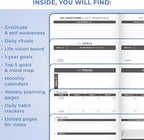 Clever Fox Planner Large – Undated Weekly & Monthly Planner - Image 5