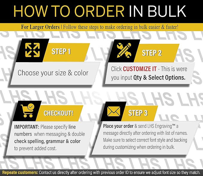 Custom Name Plate with Choice of Mounting - Image 5