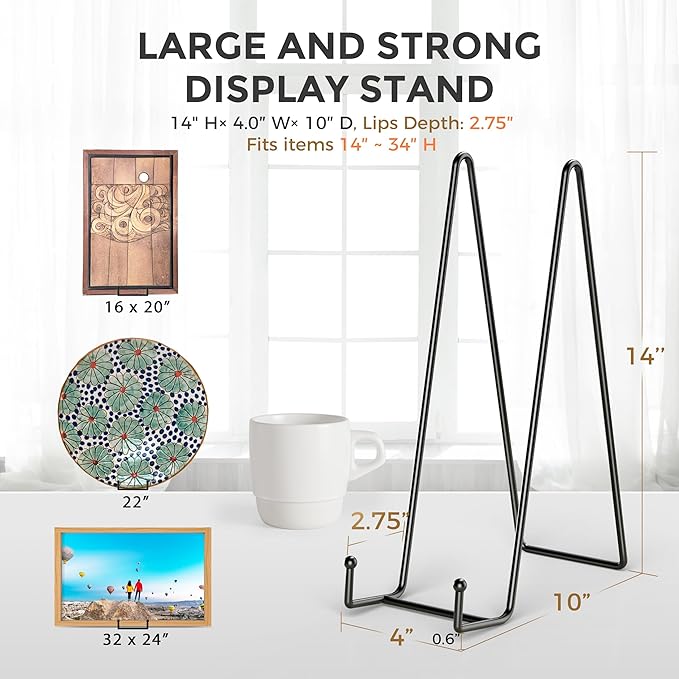 TR-LIFE 14 Inch Heavy Duty Plate Stand - Image 3