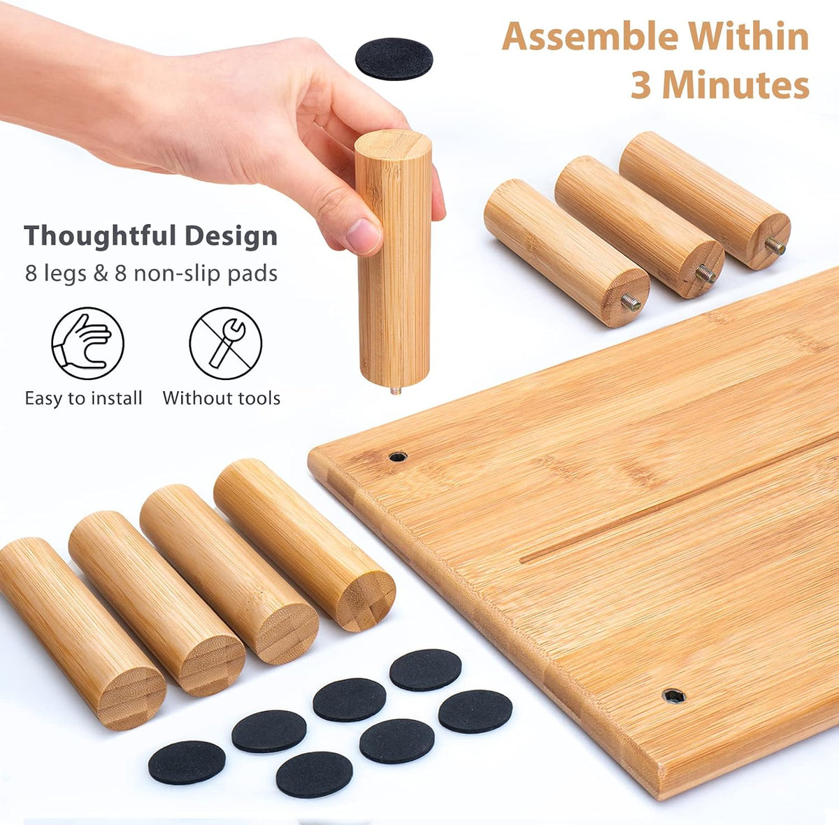 dual monitor stand riser with drawer for desk on a desk or shelf