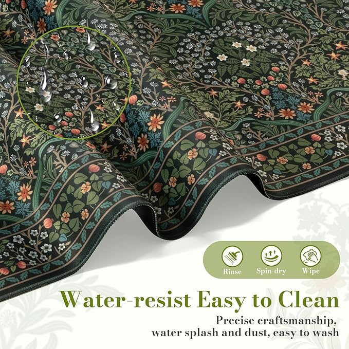 iCasso Big Mouse Pad, Desk Pad Mat, Full Desk Large Mousepad, Anti-Slip Smooth - Image 5