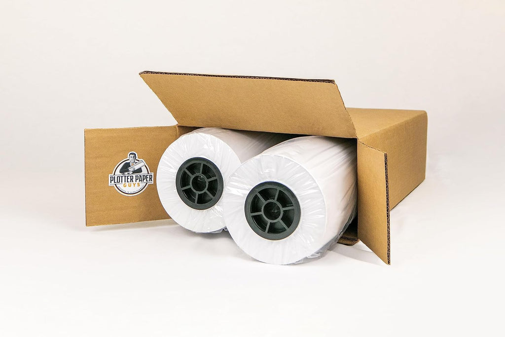 20lb Xerographic Bond Paper, 36" x 500', 3" core, 2 rolls per box