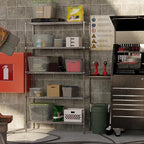 Regal Altair 18" Deep x 48" Wide x 86" Height Wire Shelving Kit | 5-Tier | NSF - Image 2