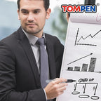 TOMPEN Black Permanent Markers Fine Tip 160 Pack Bulk, Waterproof Permanent - Image 5