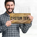 Custom Sign, Custom Street Sign, 11 Font Colors, 13 Font Styles, 4 Hole Options - Image 2