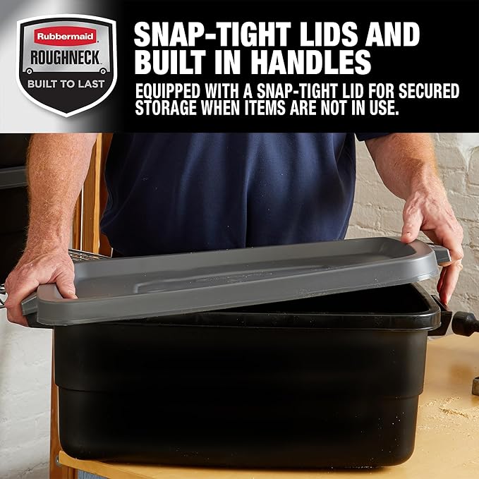 Rubbermaid 6-Pack Totes for Storage - Image 5