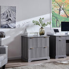 JXQTLINGMU 2 Drawer File Cabinet - Image 4