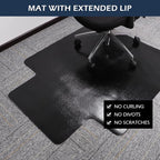 SALLOUS Office Chair Mat for Carpet, Non-Slip Floor Mat - Image 5