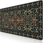 iCasso Desk Mat for Keyboard and Mouse, Large Mouse Pad, Desk Pad Mat, - Image 2