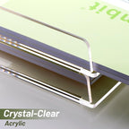 SANRUI Stackable Paper Tray, Acrylic File Organizer, Paper Tray Organizer - Image 5