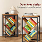 IBUYKE 5 Tier Tree Bookshelf, Small Desktop Bookshelf - Image 9