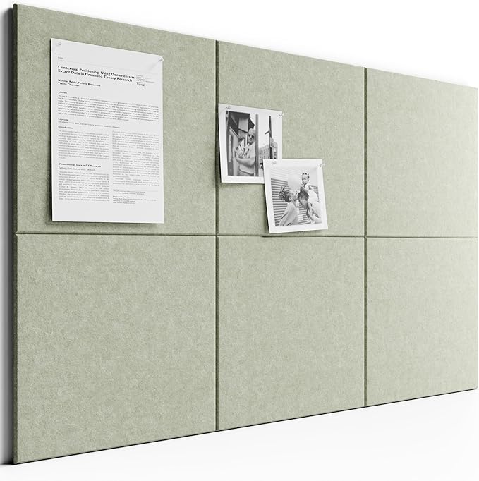 Bumusty Large Cork Board 36"x24" Alternative by Bumusty