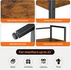 Snughome Desk Shelf, 31.9" Desktop Organizer Shelf, Desk Hutch - Image 9