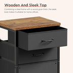 Maihail 3 Drawer Mobile File Cabinet - Image 5