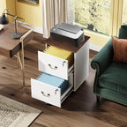 DEVAISE File Cabinet 2-Drawer, Small Office Furniture - Image 2