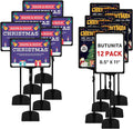 Sign Holder, BUTUNITA Adjustable Sign holder stand 8.5 x 11 Inch by BUTUNITA
