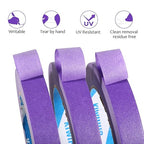 KIWIHUB Purple Painters Tape, DIY Crafting, Decoration and School Projects - Image 5