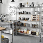 Regal Altair 18" Deep x 60" Wide x 74" Height Wire Shelving Kit | 5-Tier | NSF - Image 6