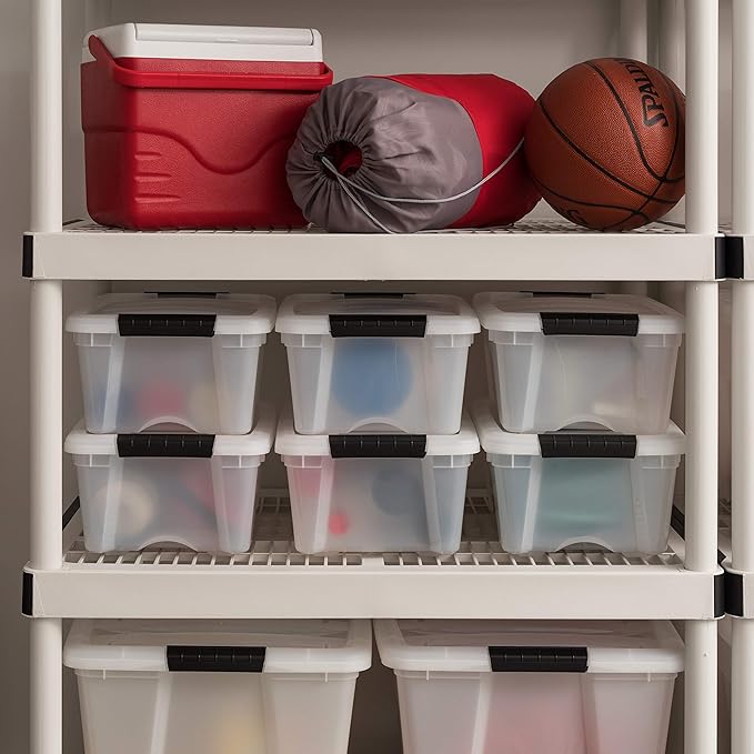 IRIS USA 13 QT Plastic Storage Box - Image 6