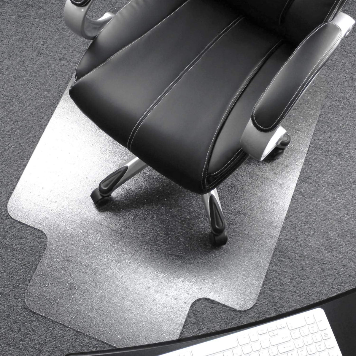 Floortex® Exclusive Ultimat® Polycarbonate Lipped Chair Mat for Carpets up to...