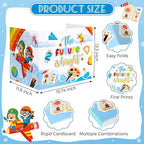 24 Pcs Privacy Boards for Student Desks Bright Colored Classroom Desk Divider - Image 2