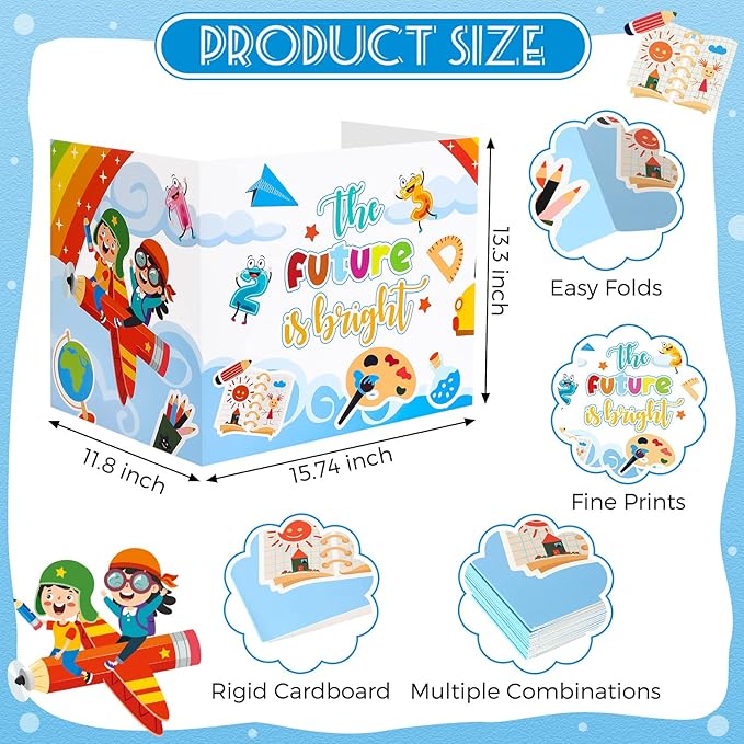 24 Pcs Privacy Boards for Student Desks Bright Colored Classroom Desk Divider - Image 2