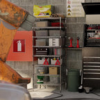 Regal Altair 24" Deep x 30" Wide x 74" Height Wire Shelving Kit | 8-Tier | NSF - Image 7