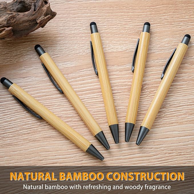 lyforx 100pcs Bamboo Pens Bulk - Image 2