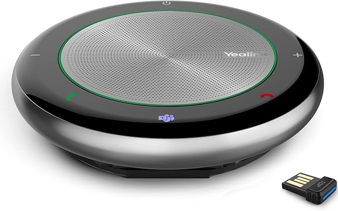 Yealink Teams Certified Speakerphone Wireless Bluetooth Speaker by RedefineYourWorkplace