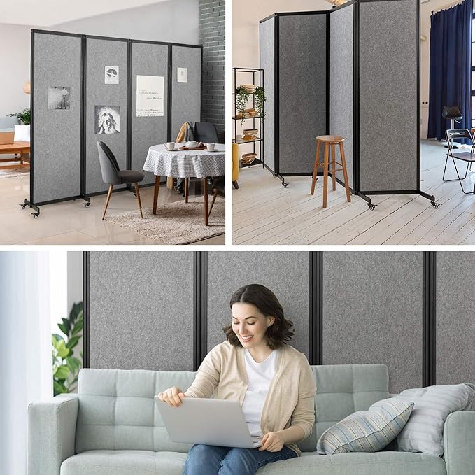 Strongbird Room Partition, Office Divider, Portable Commercial Screen Dividers - Image 3