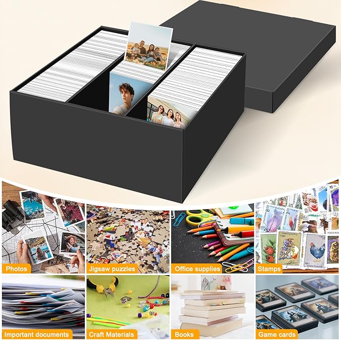 REAQUE 5 Pack Photo Storage Boxes - Image 7