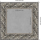 Amanti Art Silver Framed Magnetic Board 18x18 X-Small Vision Board - Image 4