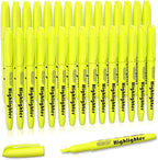 Shuttle Art Yellow Highlighters, 30 Pack Highlighters Bright Colors, Chisel Tip by ShuttleArt