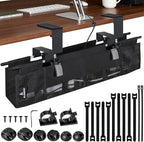 Under Desk Cable Organizer by Unknown
