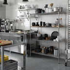 Regal Altair 21" Deep x 48" Wide x 64" Height Wire Shelving Kit | 4-Tier | NSF - Image 5