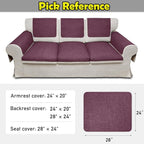 Couch Arm Covers, Waterproof Armrest Cover - Image 6