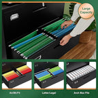 Letaya Metal Lateral File Cabinets - Image 6