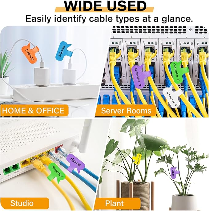 SummerBrite 36-Pack Large Cable Labels - Image 5